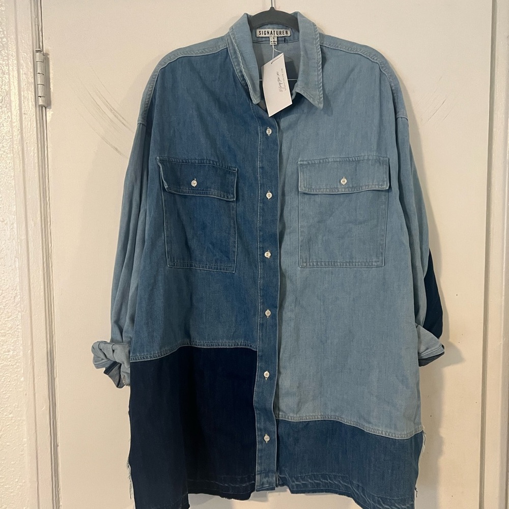 Levi's Colorblock Denim Shirt